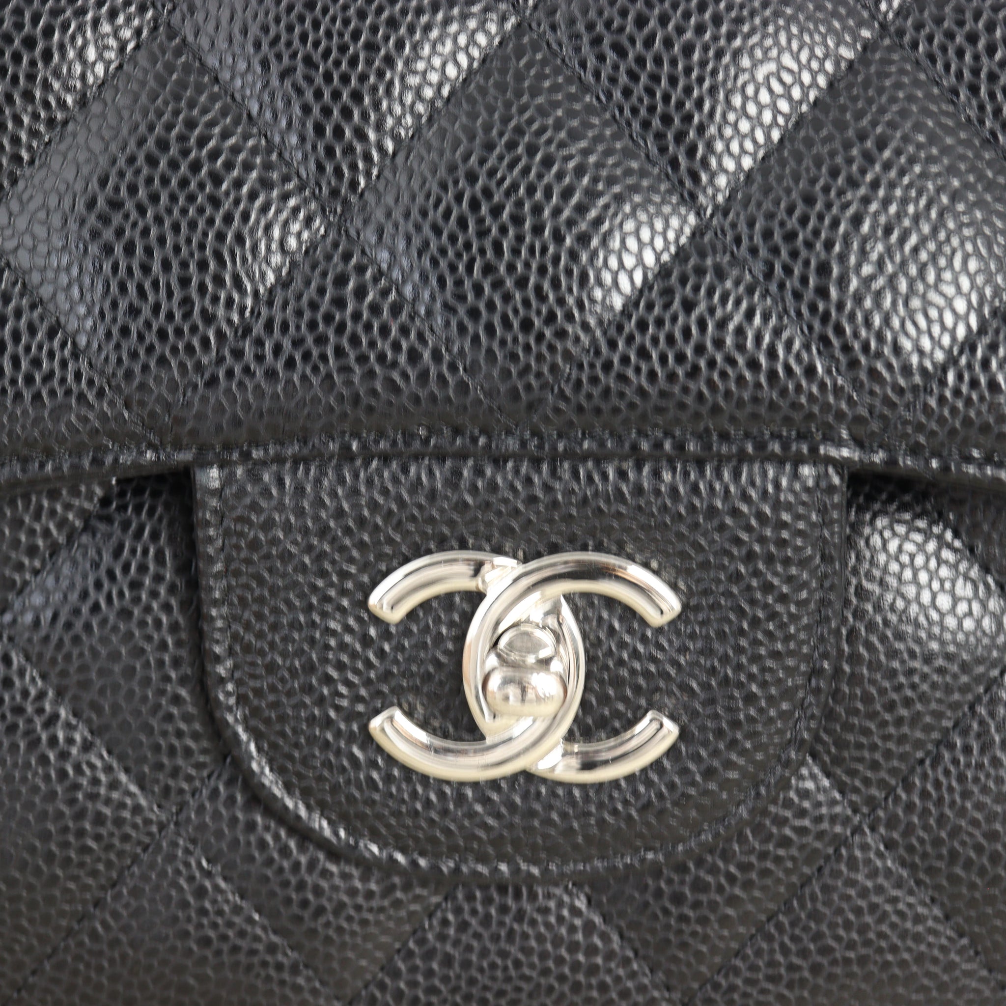 Chanel Classic Double Flap Jumbo Caviar