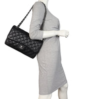 Chanel Classic Double Flap Jumbo Caviar