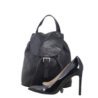 Prada Leather Drawstring Backpack