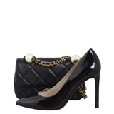 Chanel Double Pearl Mini Flap Bag