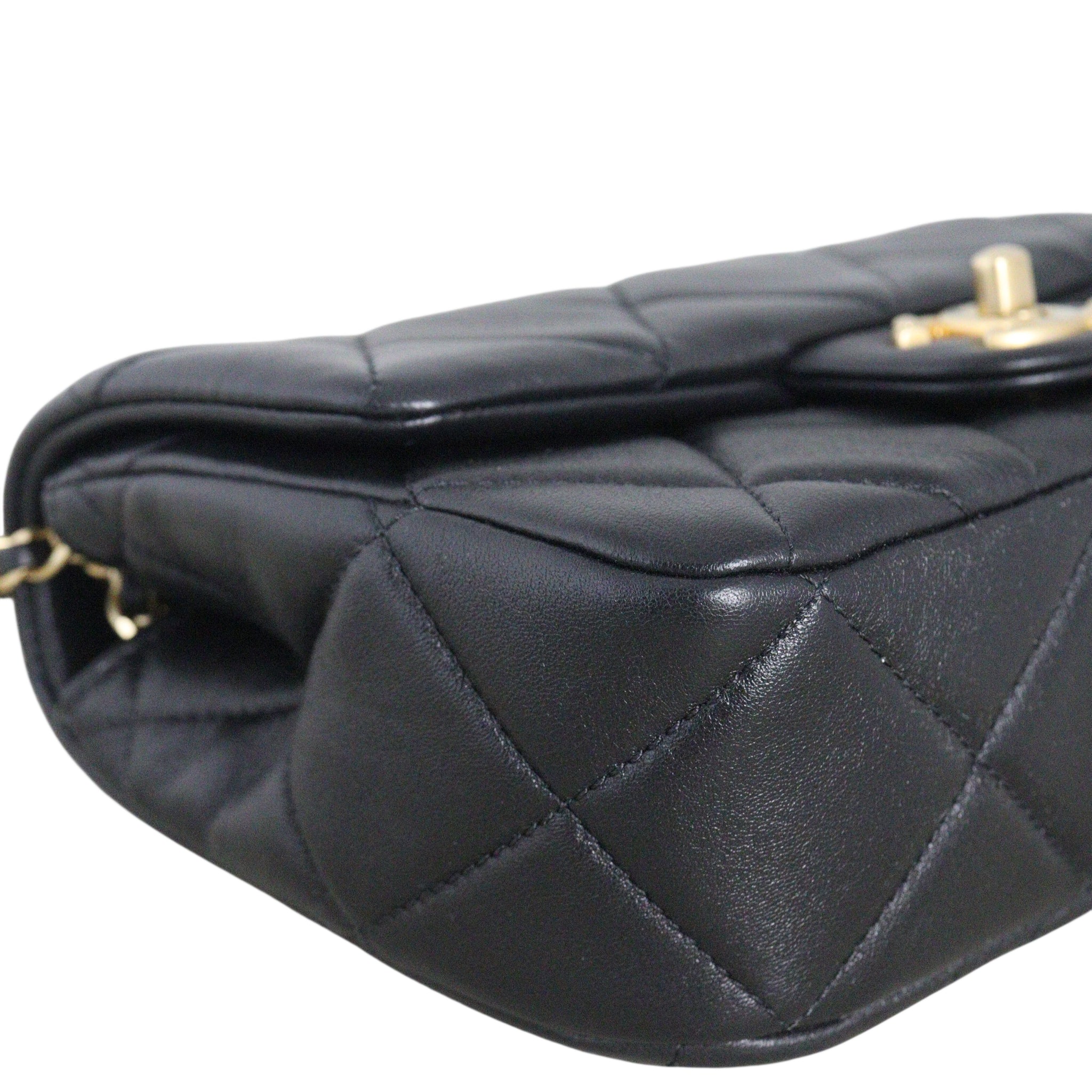 Chanel Double Pearl Mini Flap Bag