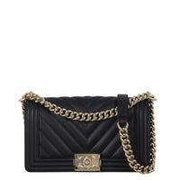 Chanel Boy Old Medium Chevron