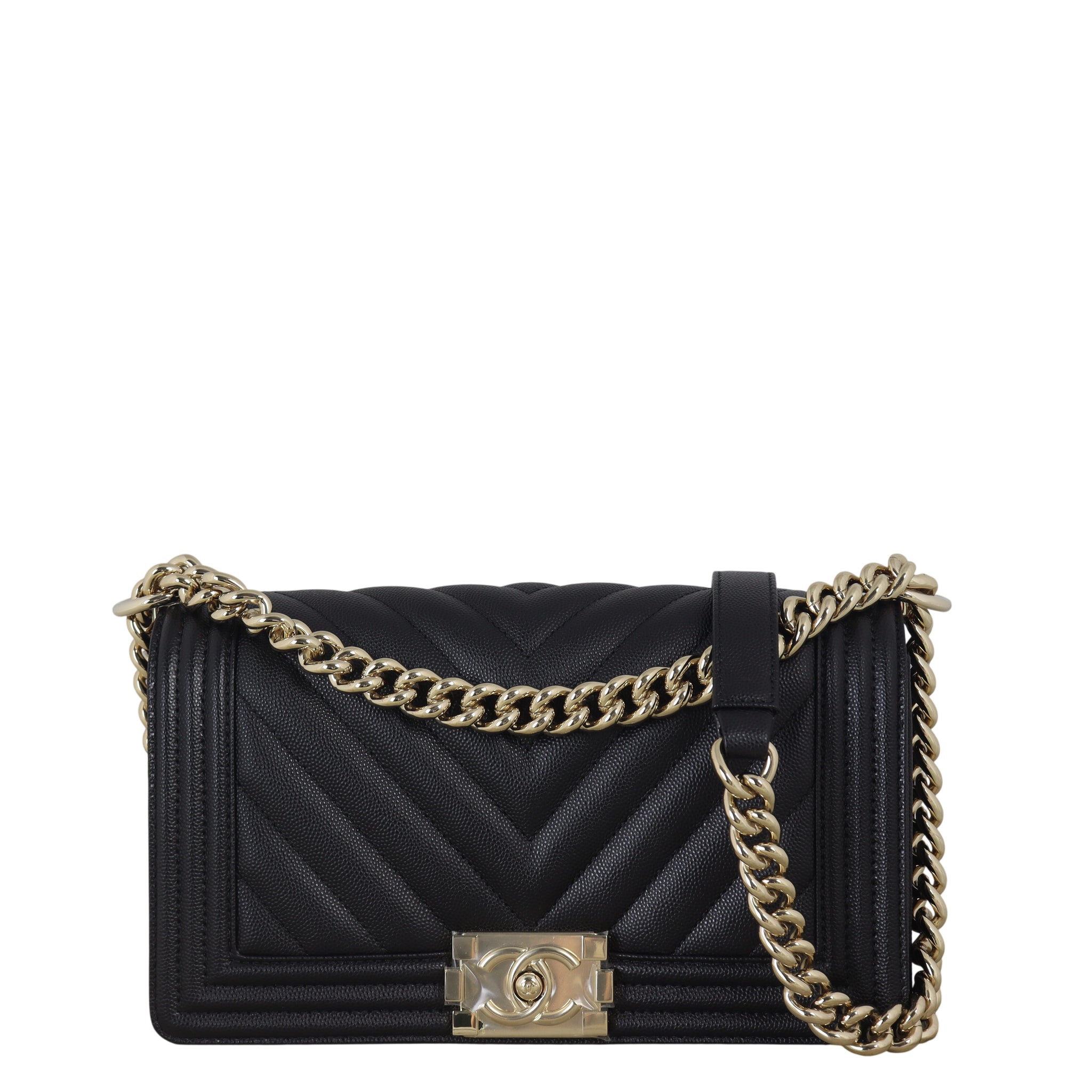 Chanel Boy Old Medium Chevron