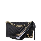 Chanel Boy Old Medium Chevron