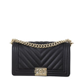 Chanel Boy Old Medium Chevron