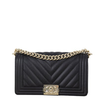 Chanel Boy Old Medium Chevron