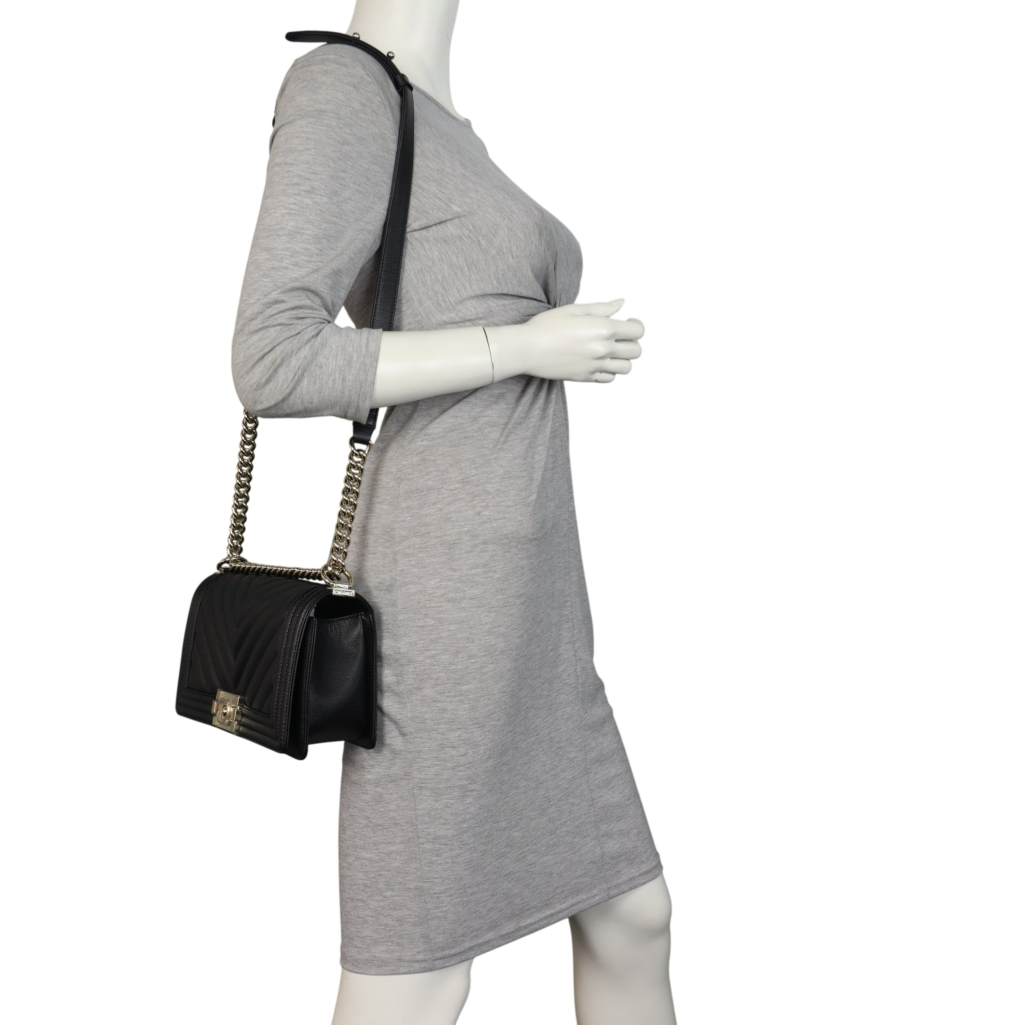 Chanel Boy Old Medium Chevron