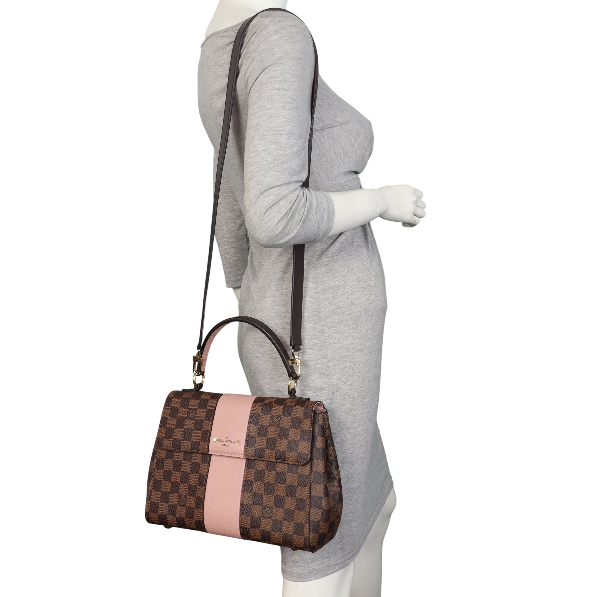 Louis Vuitton Bond Street MM Damier Ebene Magnolia