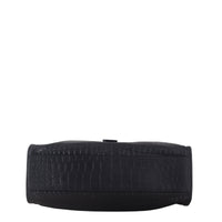 Saint Laurent Niki Tote Medium Croc Embossed