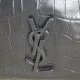Saint Laurent Niki Tote Medium Croc Embossed