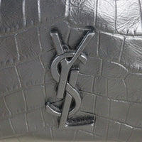 Saint Laurent Niki Tote Medium Croc Embossed