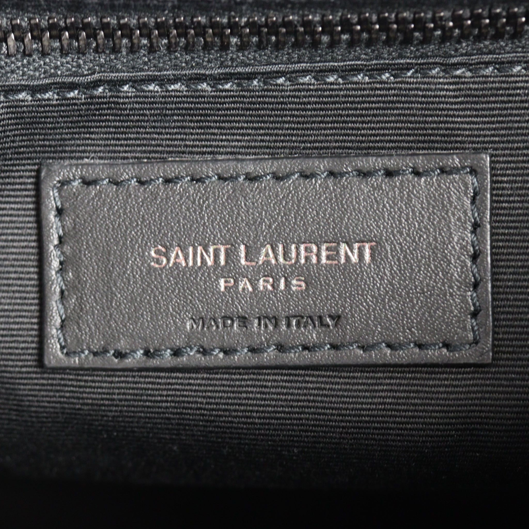 Saint Laurent Niki Tote Medium Croc Embossed