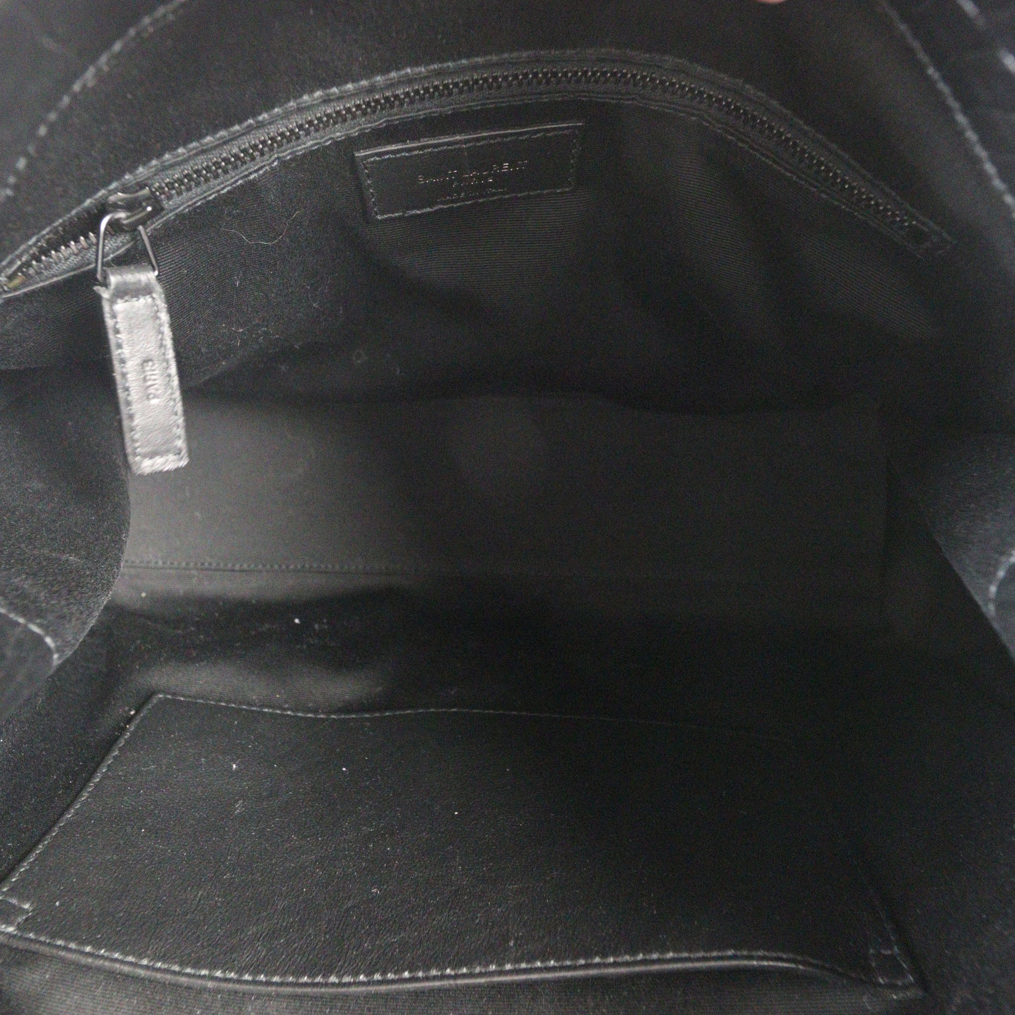 Saint Laurent Niki Tote Medium Croc Embossed