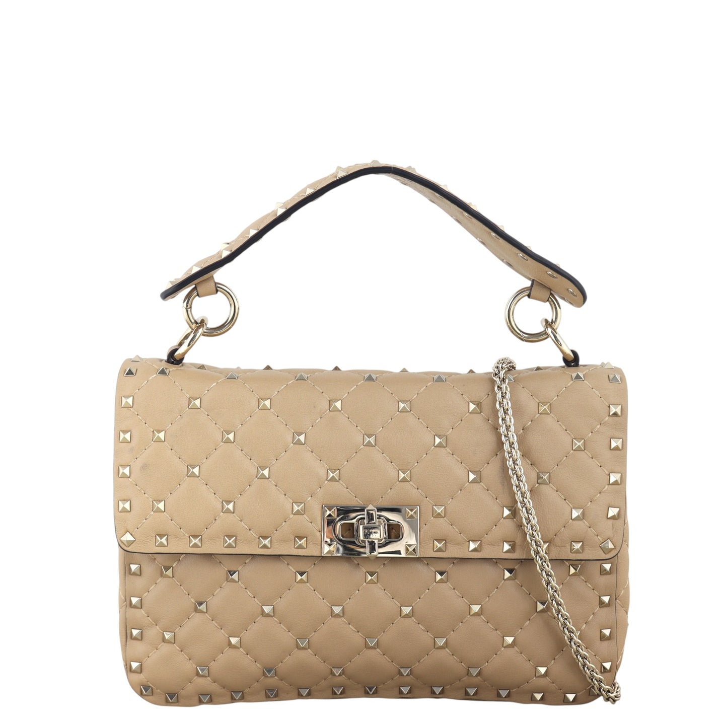 Valentino Rockstud Spike Medium Shoulder Bag