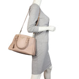 Prada Saffiano Lux Galleria Double Zip Tote Small