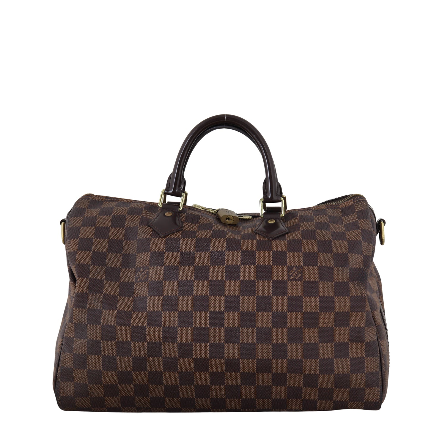 Louis Vuitton Speedy 35 Bandouliere Damier Ebene
