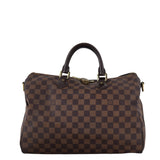 Louis Vuitton Speedy 35 Bandouliere Damier Ebene
