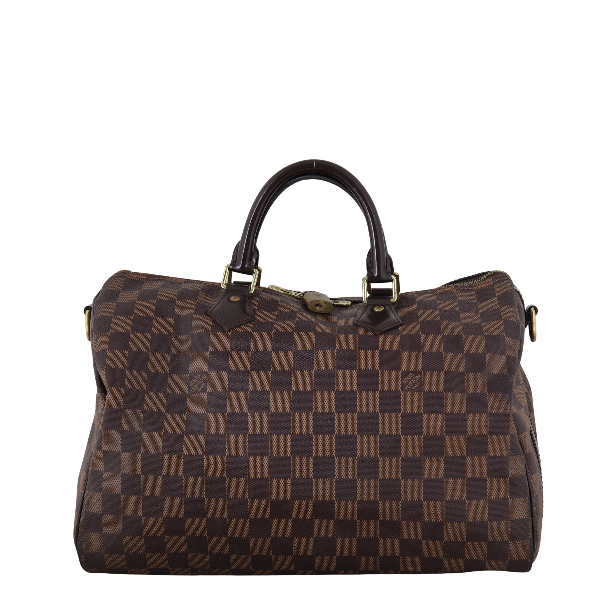 Louis Vuitton Speedy 35 Bandouliere Damier Ebene