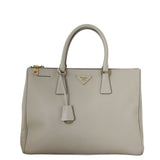 Prada Saffiano Lux Galleria Double Zip Tote Large