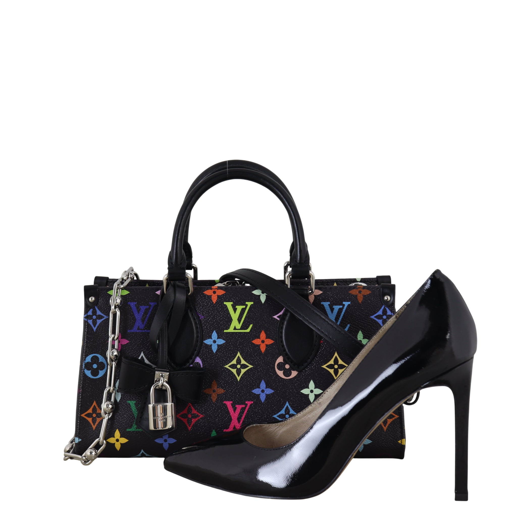 Louis Vuitton x Takashi Murakami Onthego East West Monogram Multicolore