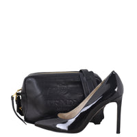 Prada Logo Camera Bag