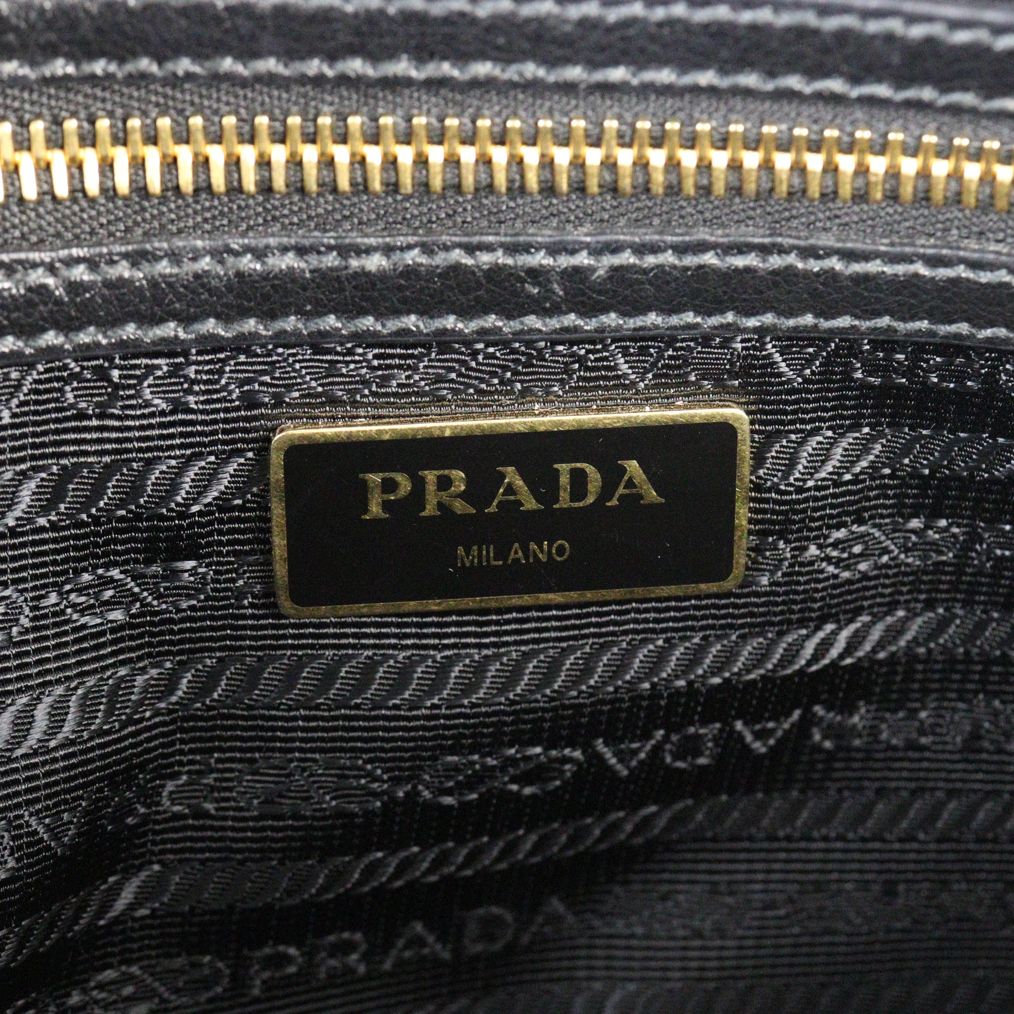 Prada Logo Camera Bag