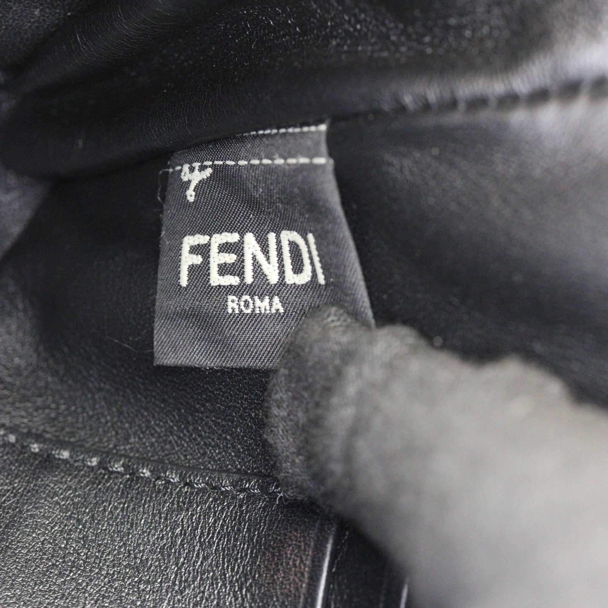 Fendi Baguette Bag Mini Shearling