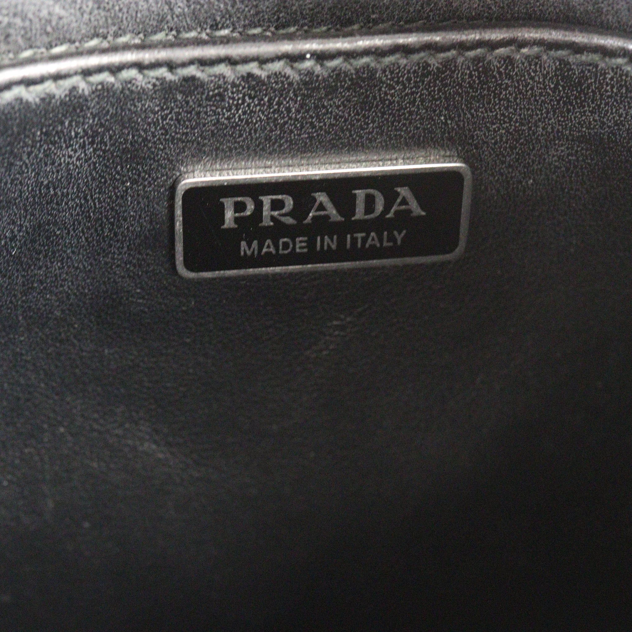 Prada Cleo Shoulder Bag Brushed Leather