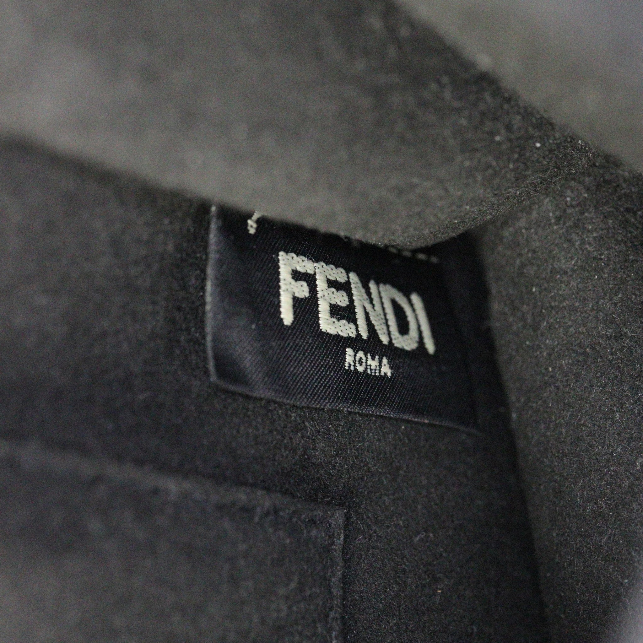 Fendi Kan I Metal Stud Crossbody Small