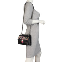 Fendi Kan I Metal Stud Crossbody Small