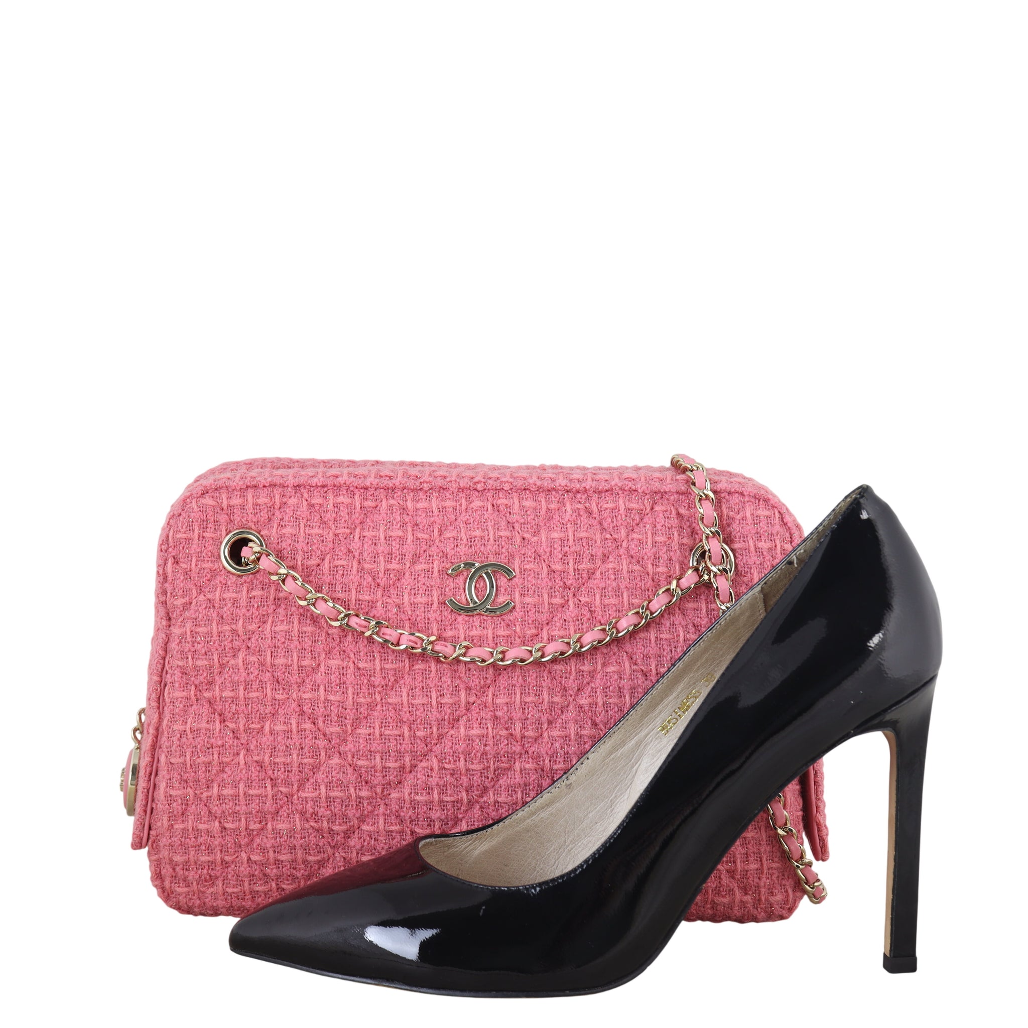 Chanel CC Camera Bag Tweed