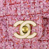 Chanel Classic Flap Mini Square Bag Tweed