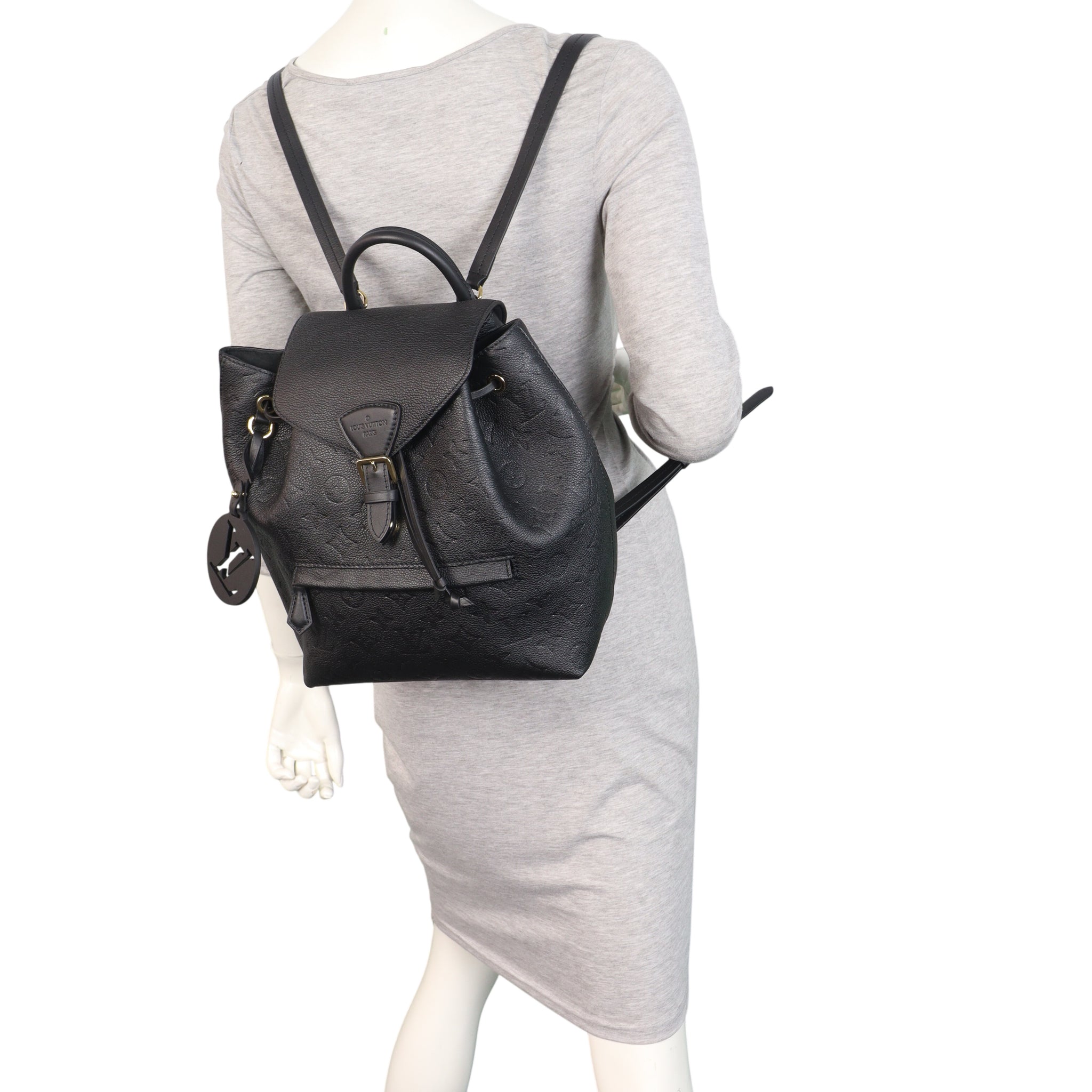Louis Vuitton Montsouris PM Backpack Monogram Empreinte