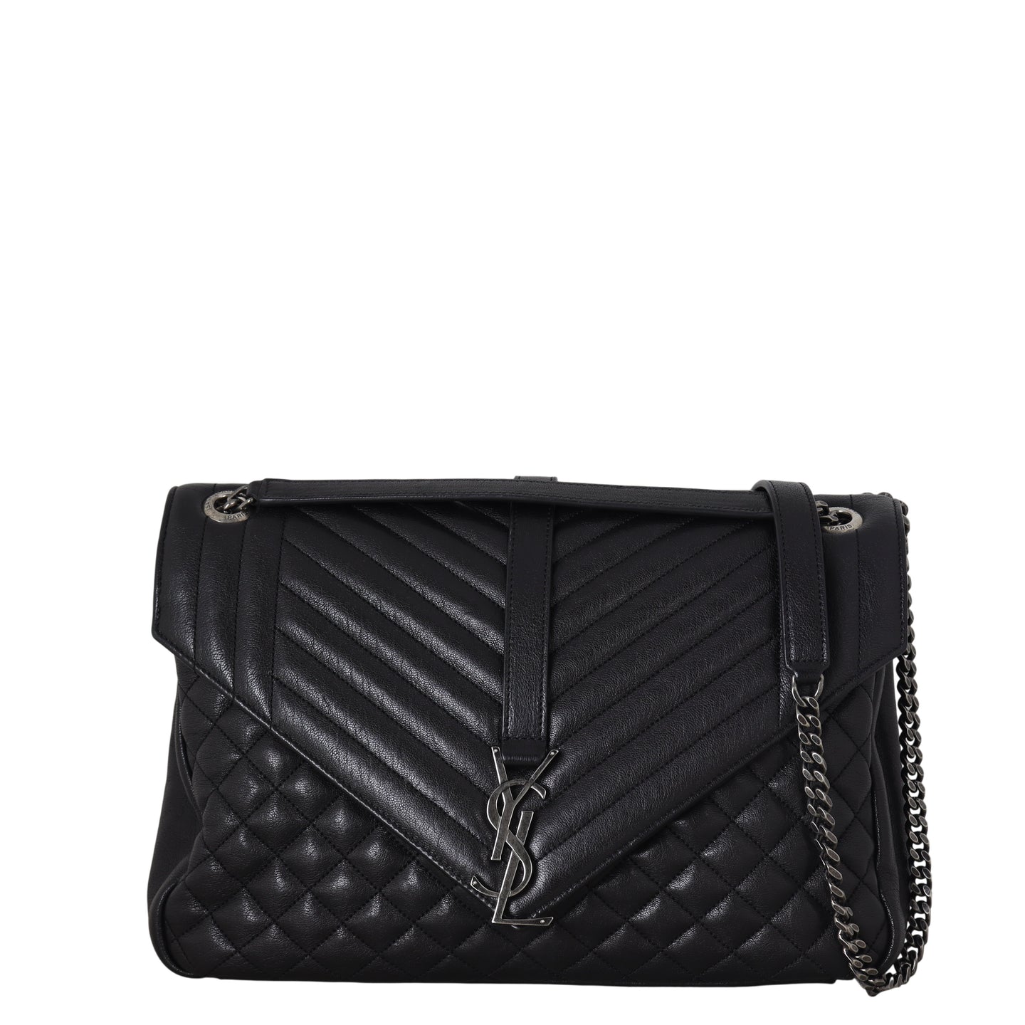 Saint Laurent Classic Medium Tri-Quilt Soft Envelope