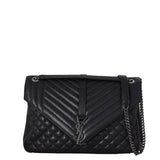 Saint Laurent Classic Medium Tri-Quilt Soft Envelope