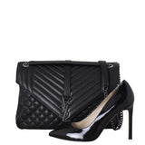 Saint Laurent Classic Medium Tri-Quilt Soft Envelope