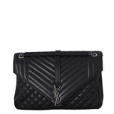 Saint Laurent Classic Medium Tri-Quilt Soft Envelope