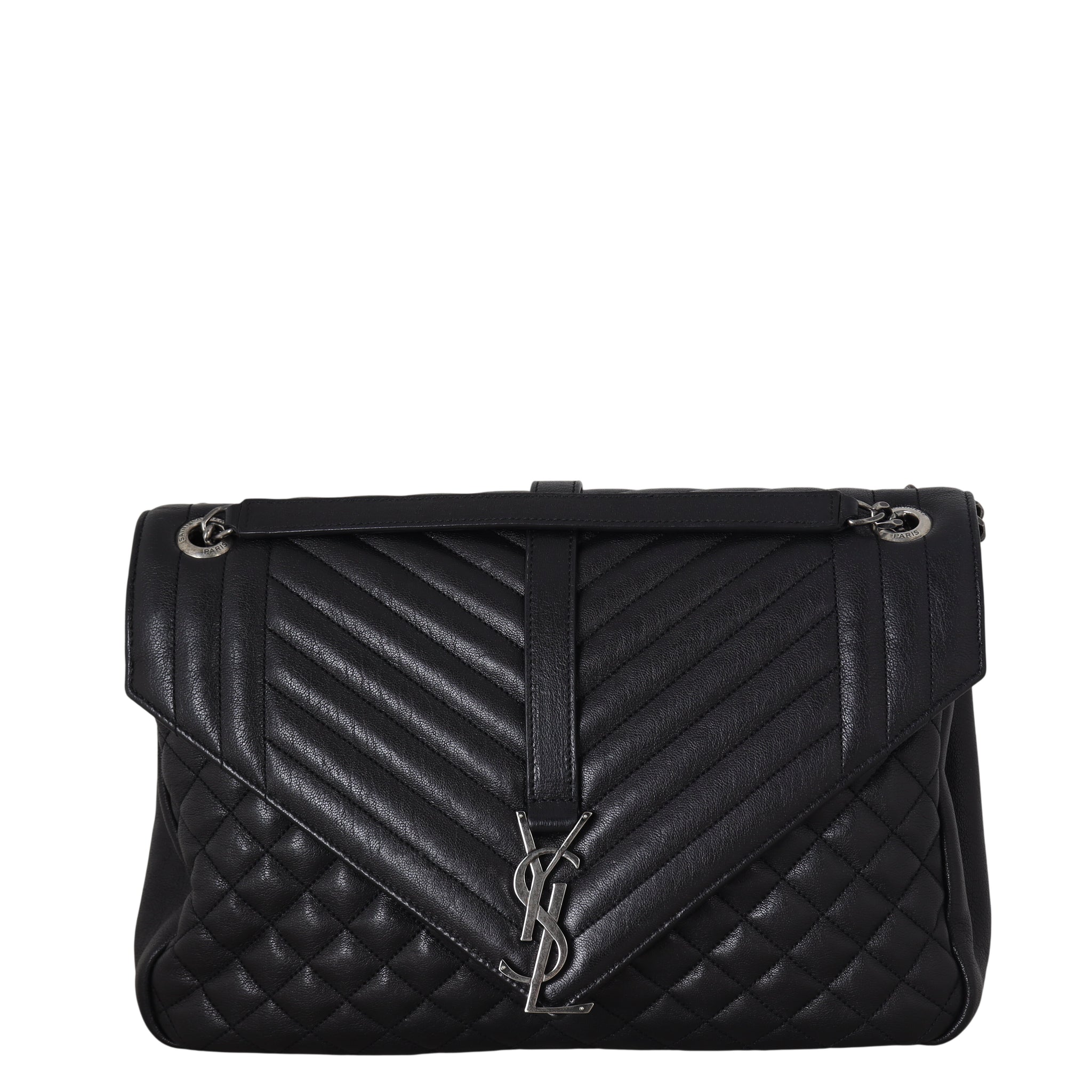 Saint Laurent Classic Medium Tri-Quilt Soft Envelope