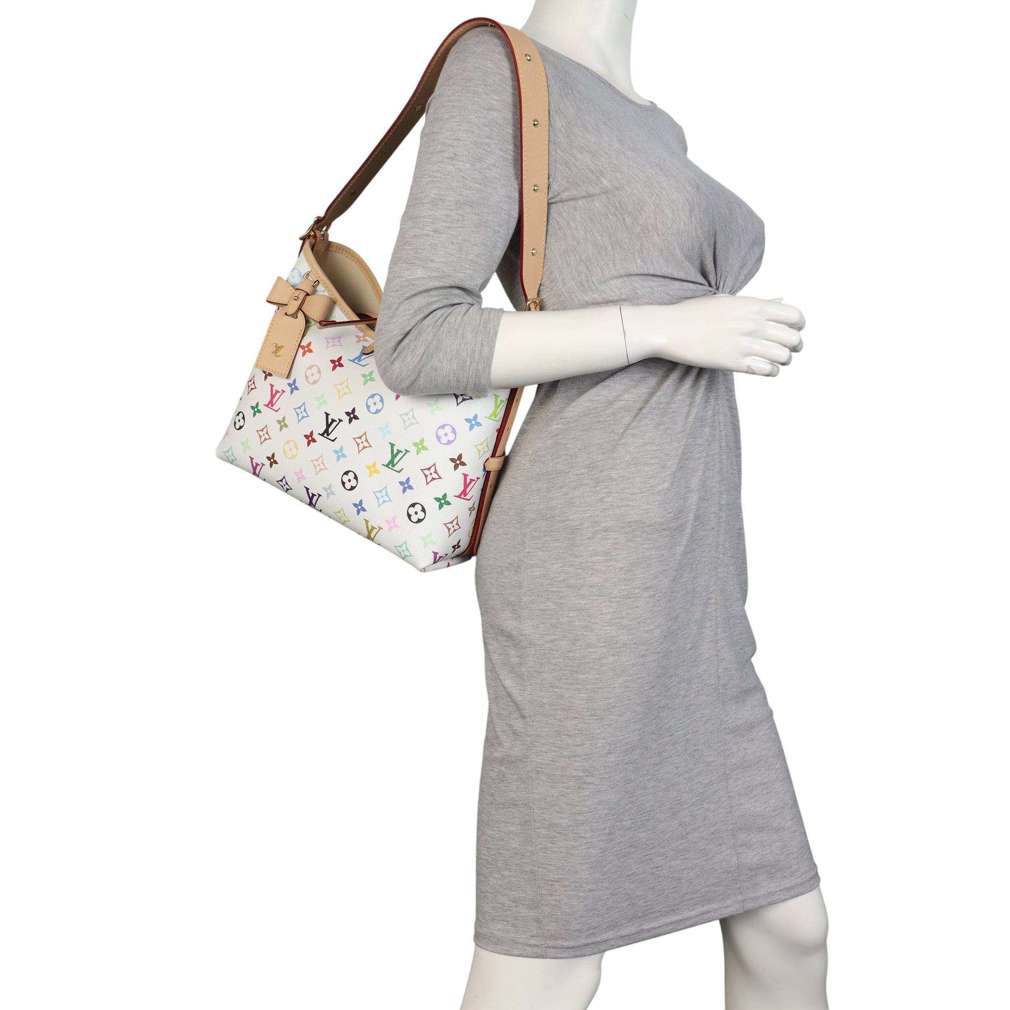 Louis Vuitton x Takashi Murakami CarryAll PM Monogram Multicolore