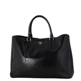 Prada Saffiano Vernice Lux Tote Large