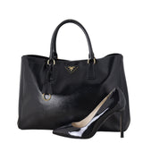 Prada Saffiano Vernice Lux Tote Large