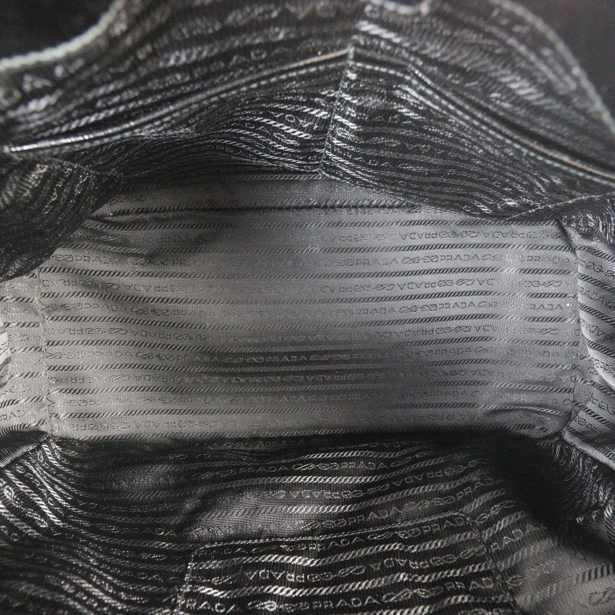 Prada Saffiano Vernice Lux Tote Large