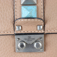 Valentino Glam Lock Medium Shoulder Bag