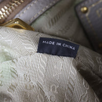 Prada Vitello Daino Two Way Tote