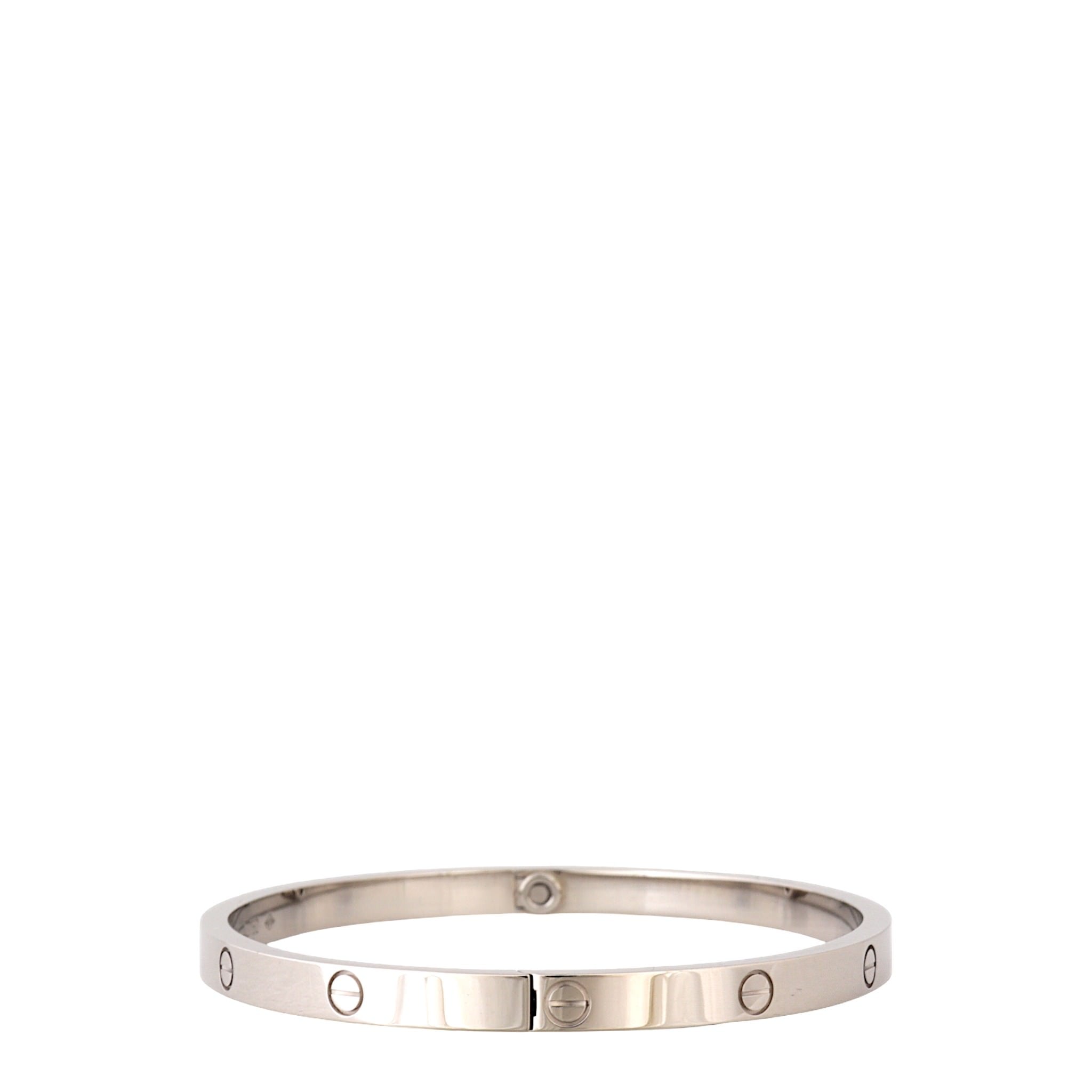 Cartier Small Love Bracelet 18k White Gold
