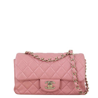 Chanel Classic Flap Mini Rectangular Bag Lambskin
