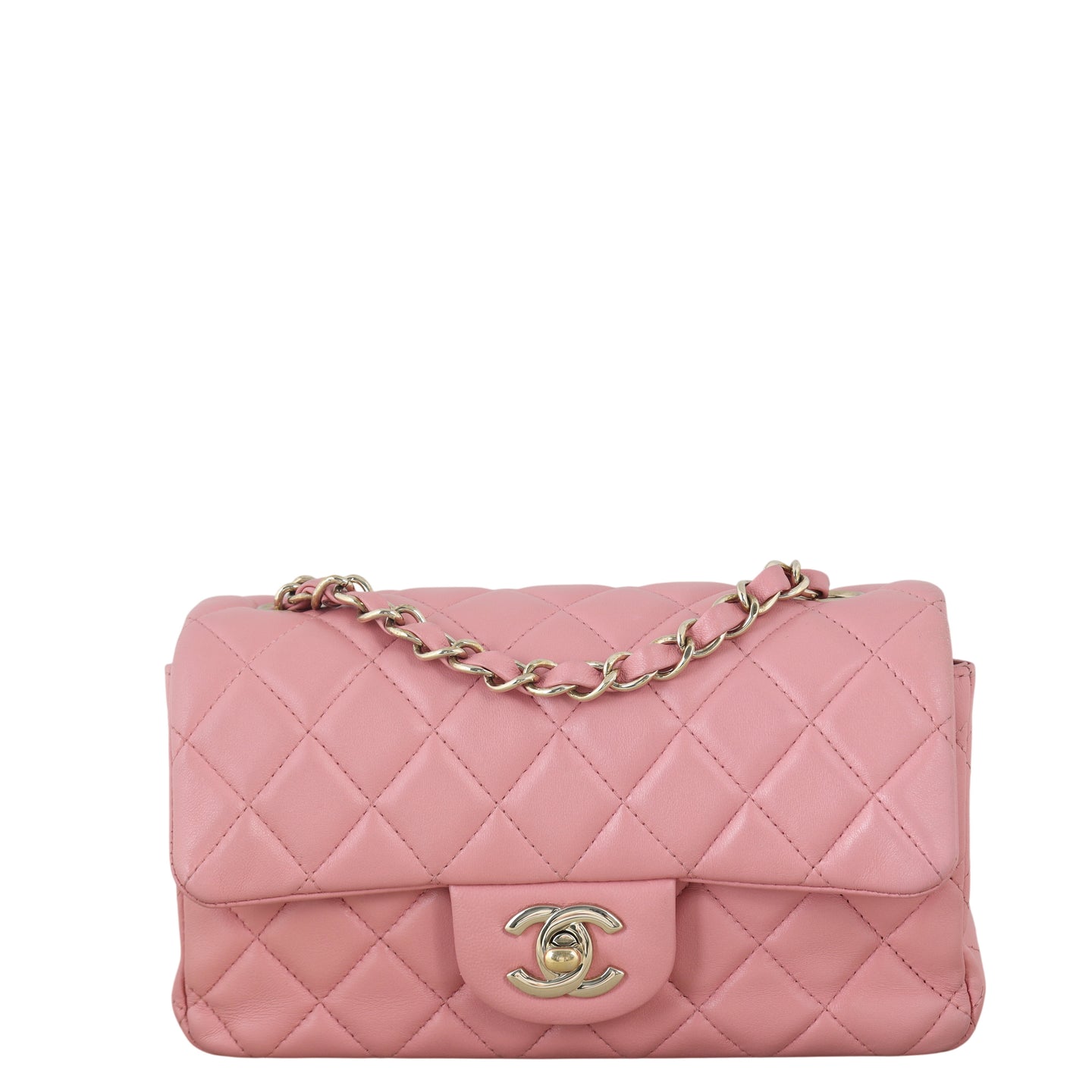 Chanel Classic Flap Mini Rectangular Bag Lambskin