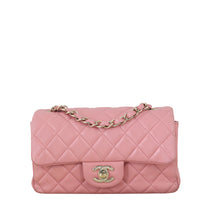 Chanel Classic Flap Mini Rectangular Bag Lambskin