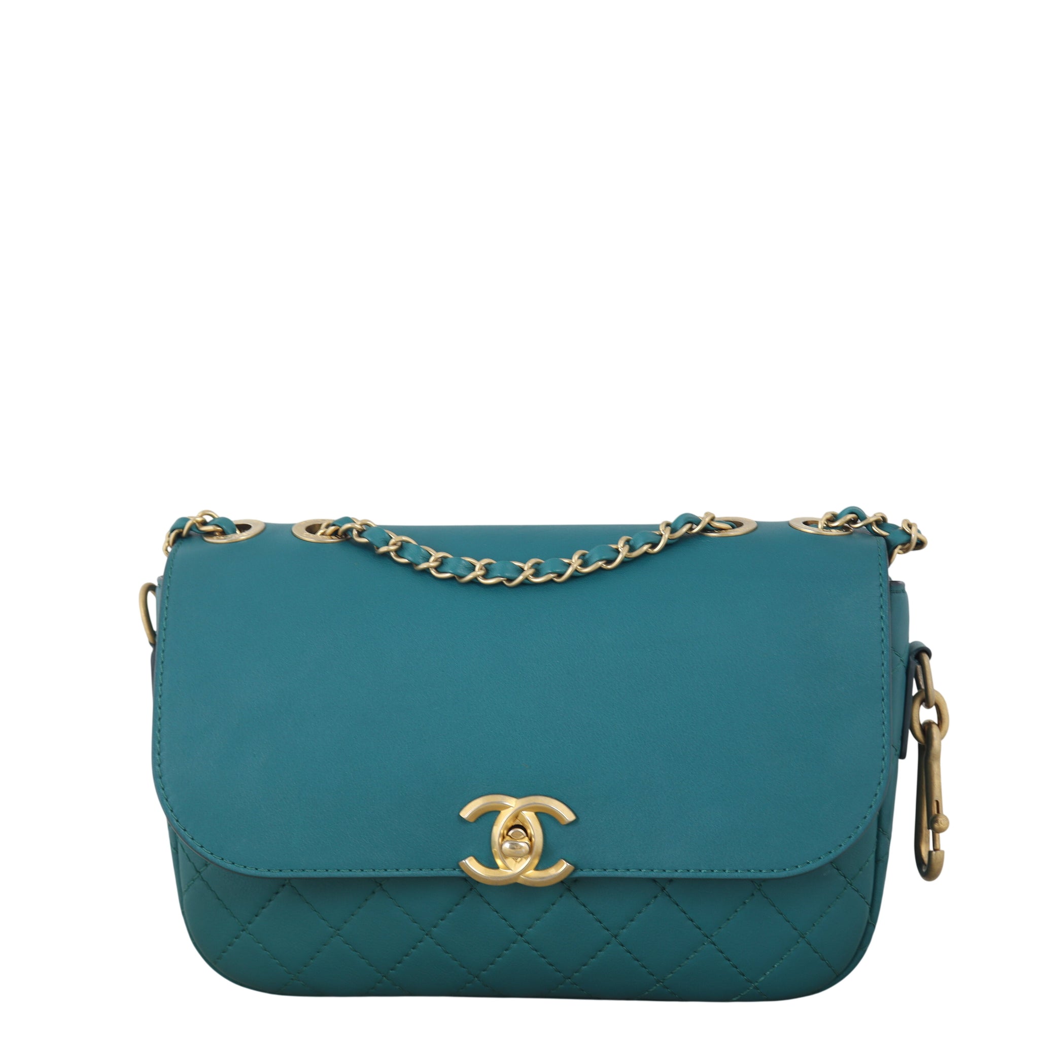 Chanel Multi Pouching Flap Bag with Coin Purse