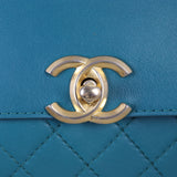 Chanel Multi Pouching Flap Bag with Coin Purse